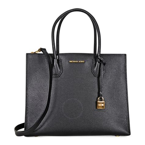 mercer black michael kors|michael kors mercer large tote.